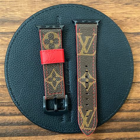 louis vuitton mens watch band|Louis Vuitton apple watch band tiktok.